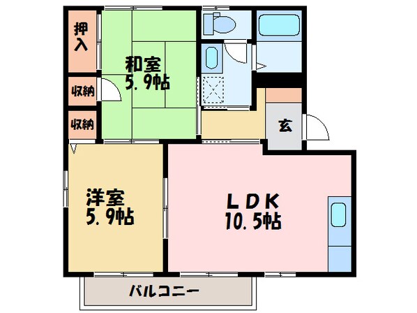 フォーレス上泉の物件間取画像